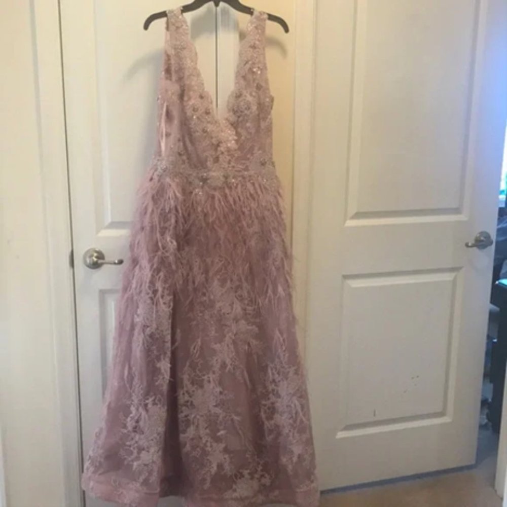 Formal Rose Colored Gown